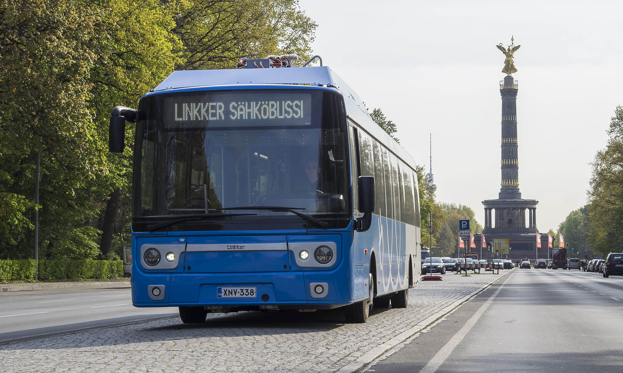 Linkker 12plus an der Siegessäule