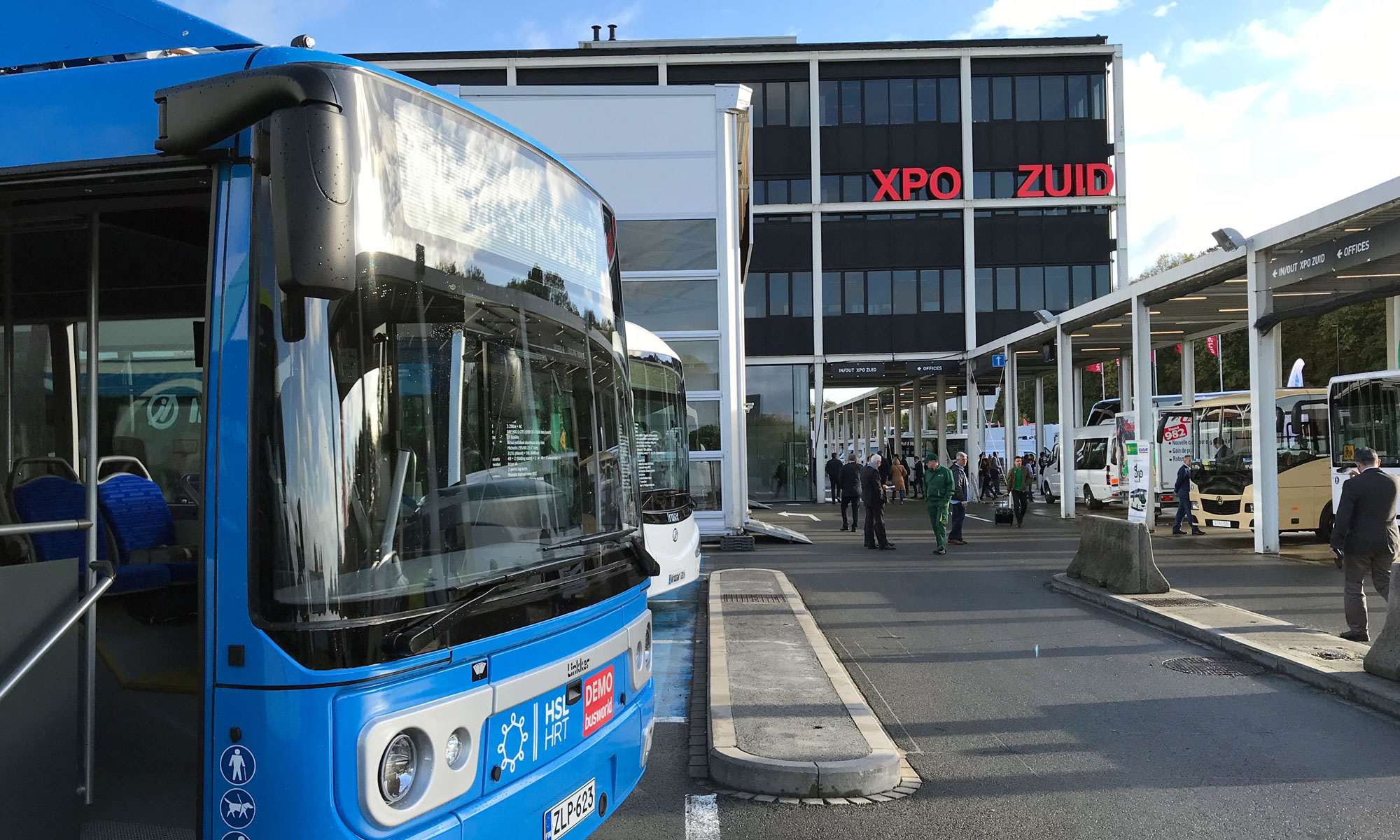 Linkker auf der Busworld 2017 in Kortrijk
